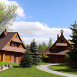 Świetny projekt domków działkowych z drewna - przegląd dostępnych modeli