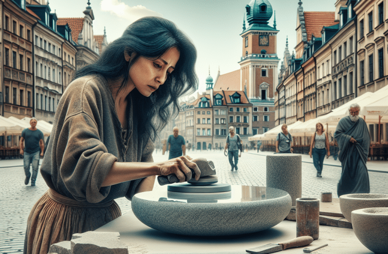 Szlifowanie kamienia w Warszawie: mistrzowskie techniki dla wymagających klientów