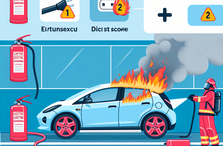 Jak ugasić auto elektryczne: Praktyczny przewodnik po bezpiecznym działaniach w przypadku pożaru