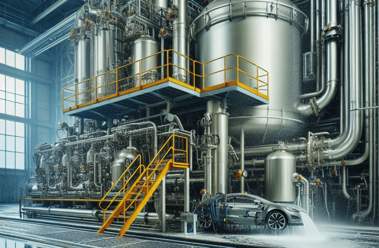 Myjnia do zbiorników: Przewodnik po najlepszych rozwiązaniach do czyszczenia przemysłowych pojemników