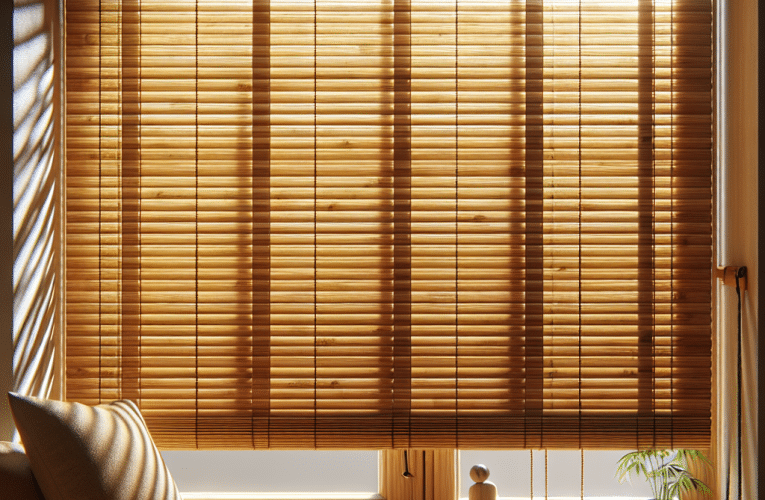 Żaluzje bambusowe 50 mm: Idealne rozwiązanie dla Twojego wnętrza – jak wybrać i gdzie stosować?
