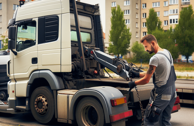 Pomoc drogowa TIR w Koszalinie: Jak szybko i efektywnie uzyskać pomoc na drodze?