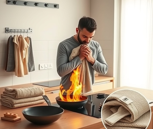 Jaką wielkość płachty gaśniczej wybrać do kuchni?