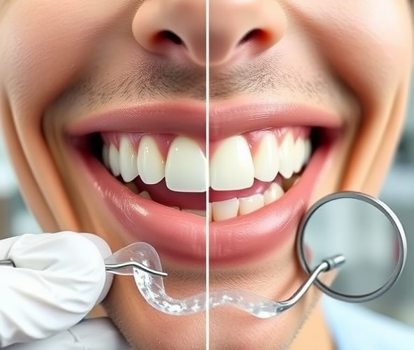 Jak skuteczne jest prostowanie zębów bez aparatu przy diastemie?
