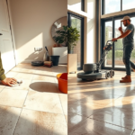 Czy wynająć fachowca do renowacji podłóg kamiennych w mieszkaniu? renowacja podłóg kamiennych