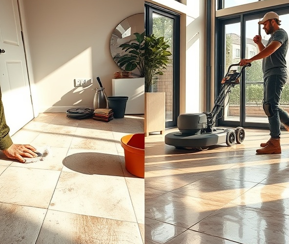 Czy wynająć fachowca do renowacji podłóg kamiennych w mieszkaniu?