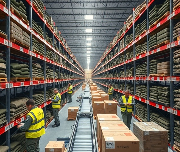 Jak hurtownia skróci kompletowanie ubrań koszarowych przy zamówieniach powyżej 50?