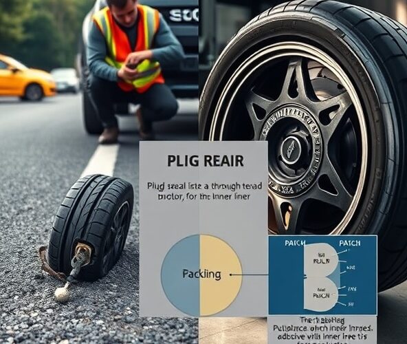 Kiedy łatanie opony kołkiem ma sens, a kiedy lepsza jest łatka?