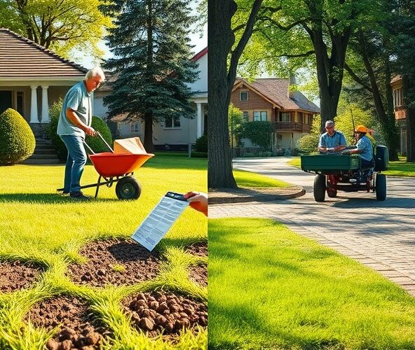 Aeracja trawników w Podkowie Leśnej: wynająć aerator czy usługę?