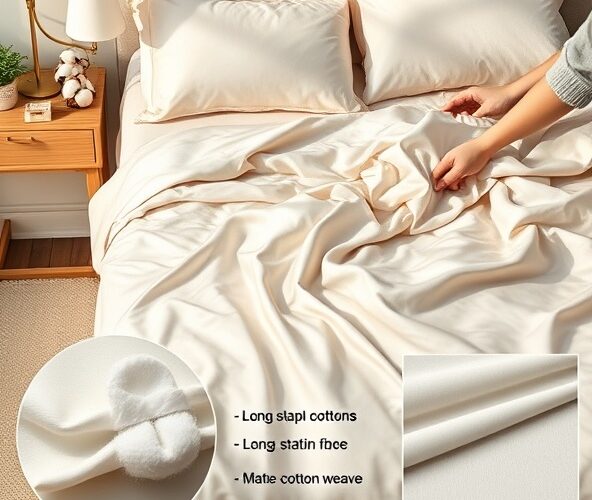 Co to bawełna satynowa i jak poznać 100% bawełny na metce pościeli?