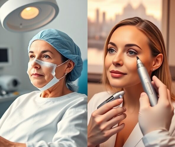 Lifting twarzy w Warszawie: operacyjny czy Virtue RF dla osób 40+?