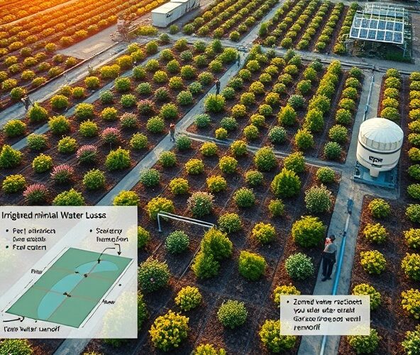 Jak zaplanować system nawadniania w szkółce z krzewami, by zmniejszyć straty?