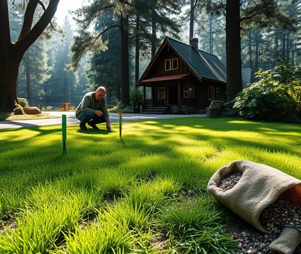 Którą mieszankę trawy z siewu wybrać w Podkowie Leśnej na cień?