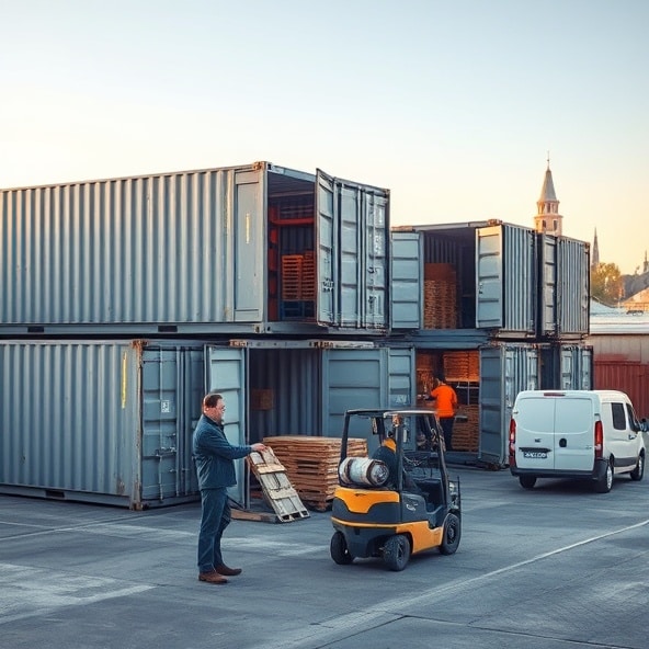 wynajem kontenerów magazynowych poznań