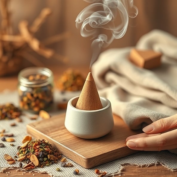 kadzidła stożkowe naturalne