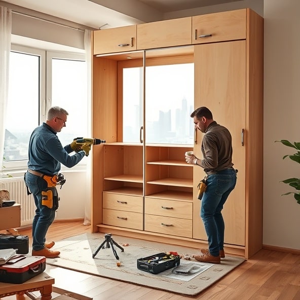 montaż mebli warszawa