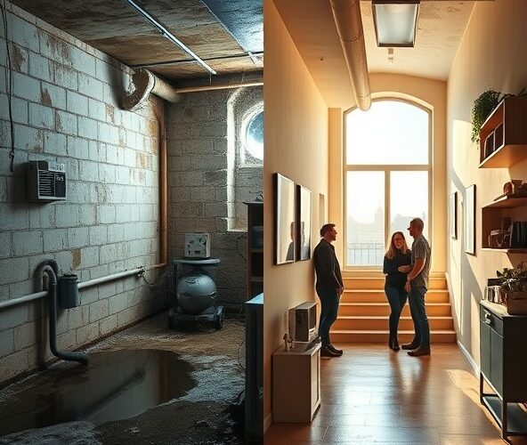 Jak osuszanie piwnicy w Warszawie wpływa na wartość mieszkania?