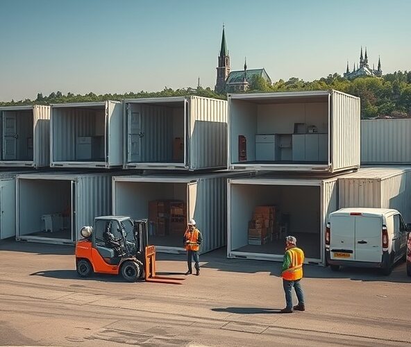 Gdzie w Poznaniu znaleźć sprzedaż kontenerów dla firm budowlanych?