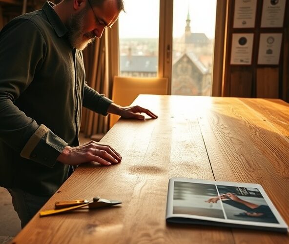 Jak sprawdzić stolarza do stołu drewnianego na zamówienie w Warszawie?