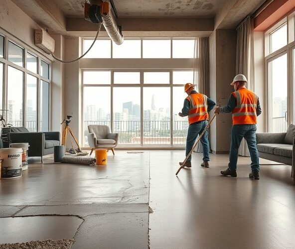 Czy wylewki betonowe mixokretem w mieszkaniu w Warszawie się opłacają?