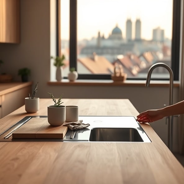 blaty kuchenne drewniane warszawa