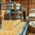 gniotownik walcowy do zboża