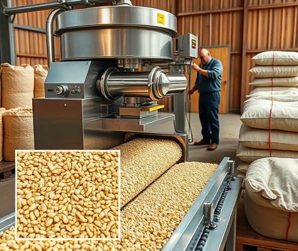 Jak dobrać gniotownik walcowy do zboża dla gospodarstwa, pod pakowaczkę?