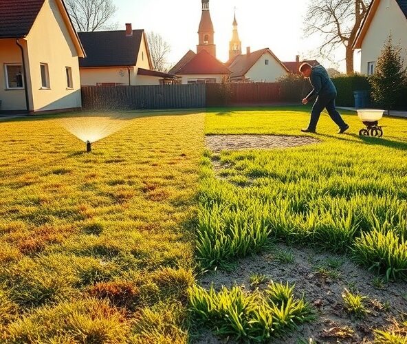 Czy piaskowanie trawników w Piastowie zmniejszy sezonowe podlewanie?