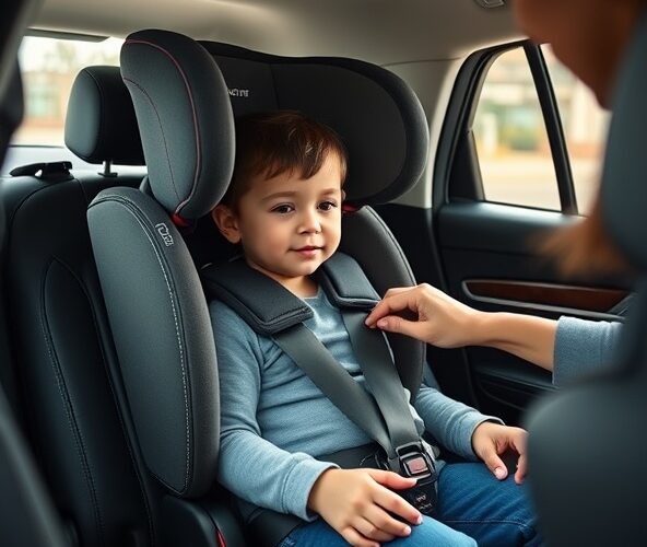 Czy Britax Romer Kidfix 2S zapewni 4‑latkowi bezpieczną jazdę bez isofix?