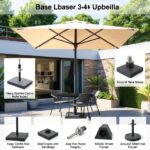 parasol ogrodowy prostokątny 3x4