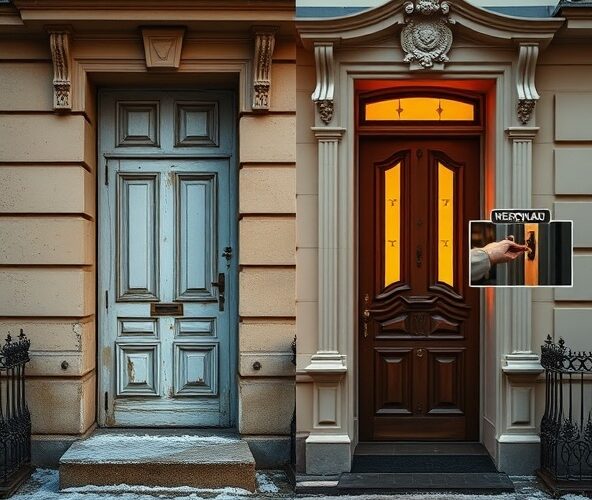 Jak wybrać drzwi zewnętrzne w Warszawie, by zmniejszyć straty ciepła w kamienicy po termomodernizacji?