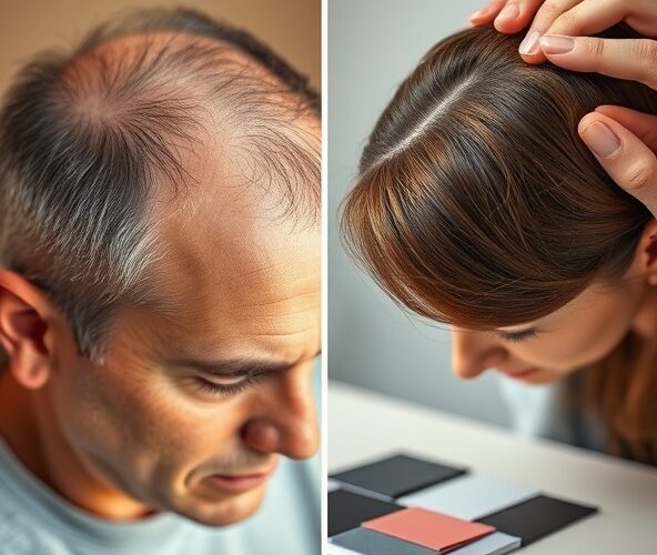 Jak dobrać tupet, by ukryć przerzedzenia przy linii włosów?