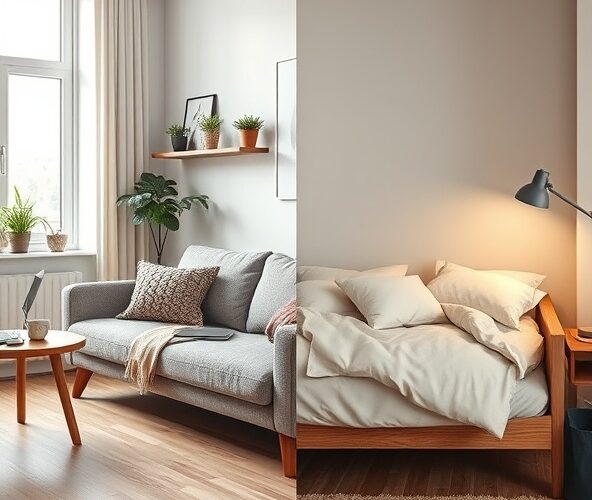 Czy sofa Karup z funkcją futon sprawdzi się jako codzienne łóżko w kawalerce?