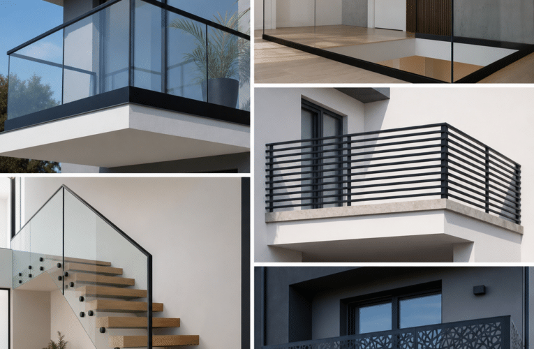 Balustrady nowoczesne – jak wybrać idealne rozwiązanie do Twojego wnętrza?